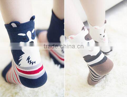 Make your own bulk wholesale cotton tube 3d animal tube socks for women