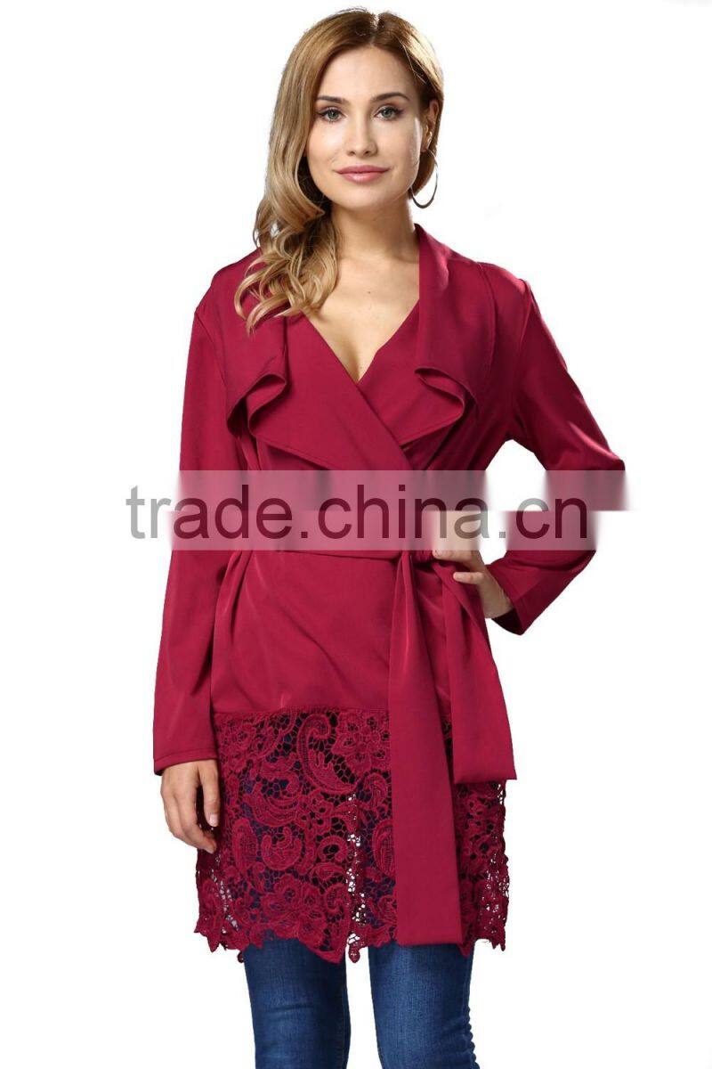 Fashion Women Woolen Trench Coats For Sale 2017