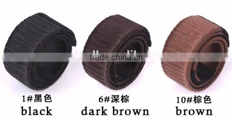 Hair Accessories Synthetic Wig Donuts Bud Head Band Ball French Twist Magic DIY Tool Bun Maker Sweet French Dish Made Hair Band