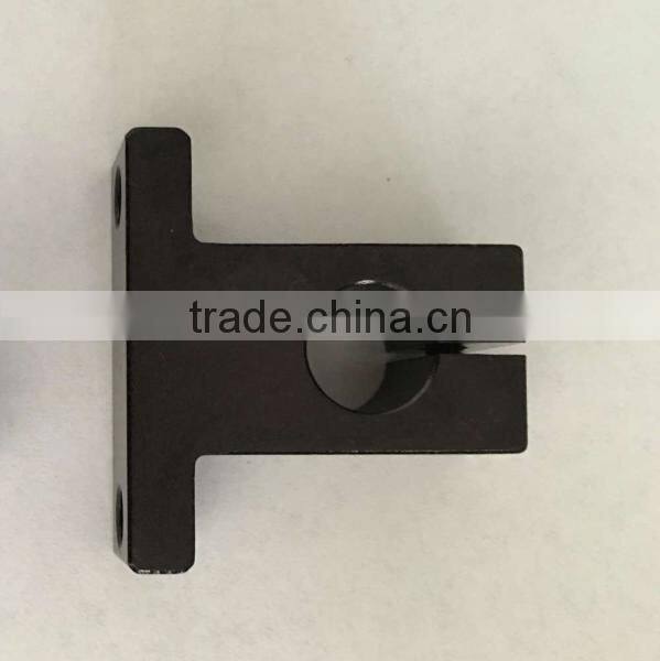 good quality black linear rail shaft end support SK12