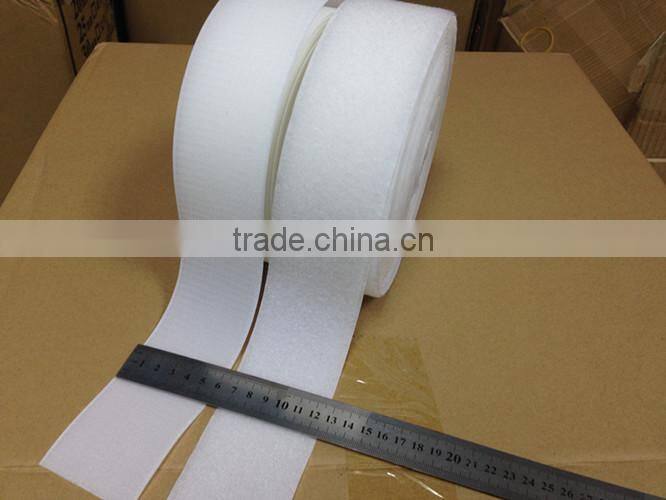 Nylon removable zipper hook and loop touch fasteners