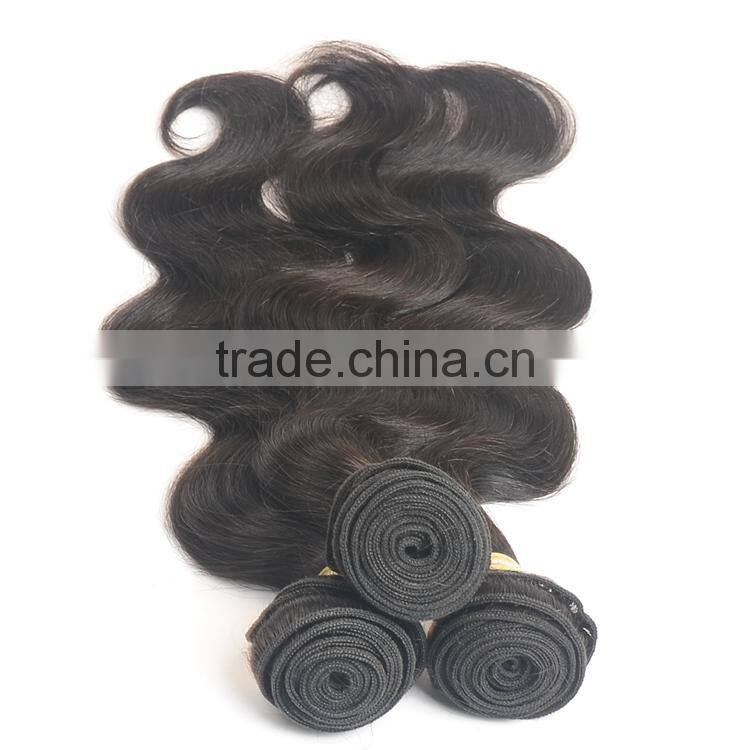 Wholesale Indian Human Hair Body Wave Unprocessed Virgin Indian Hair Weaves Wavy Extension