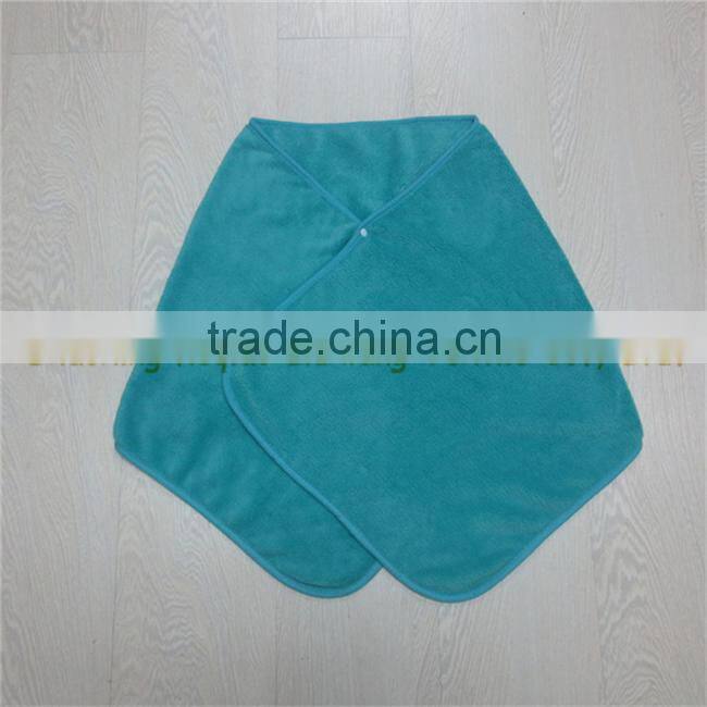 soft and warm mono dots polar fleece blanket coat with animal head