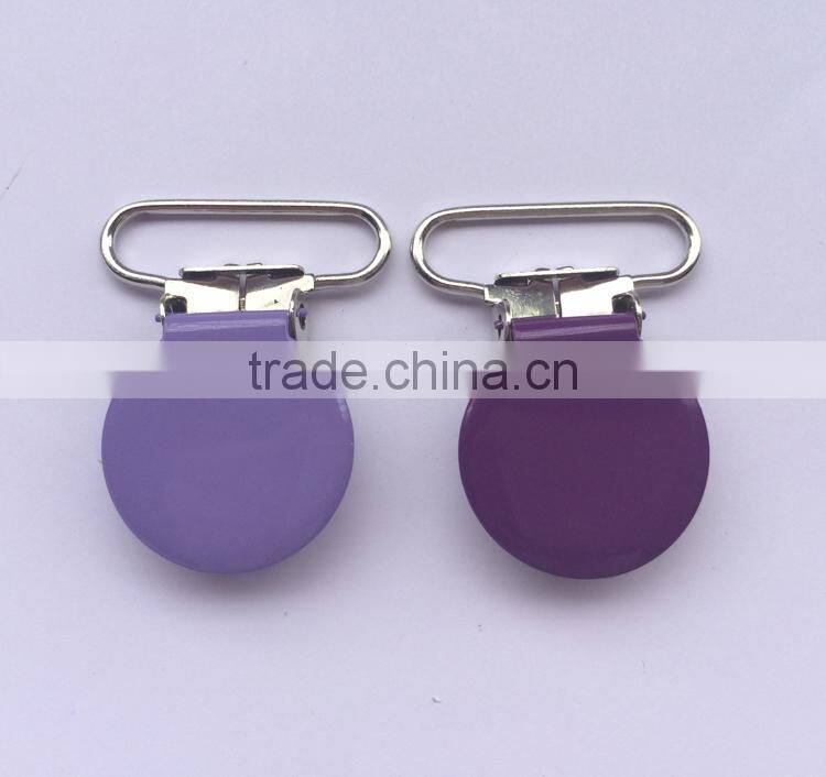 Wholesale Cheap OEM Logo Metal Suspender Clips