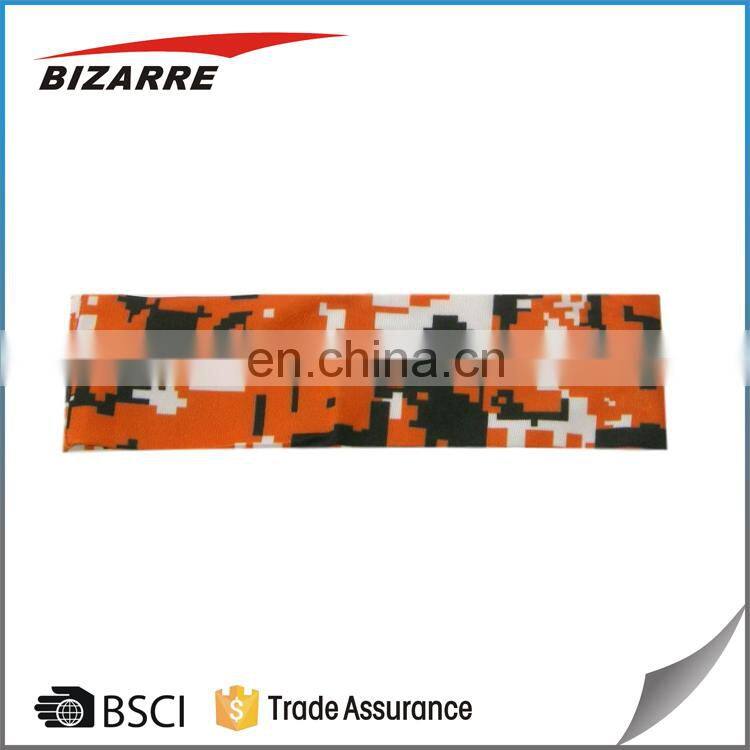 High Quality No-slip Sport Headband With Silicone Strip