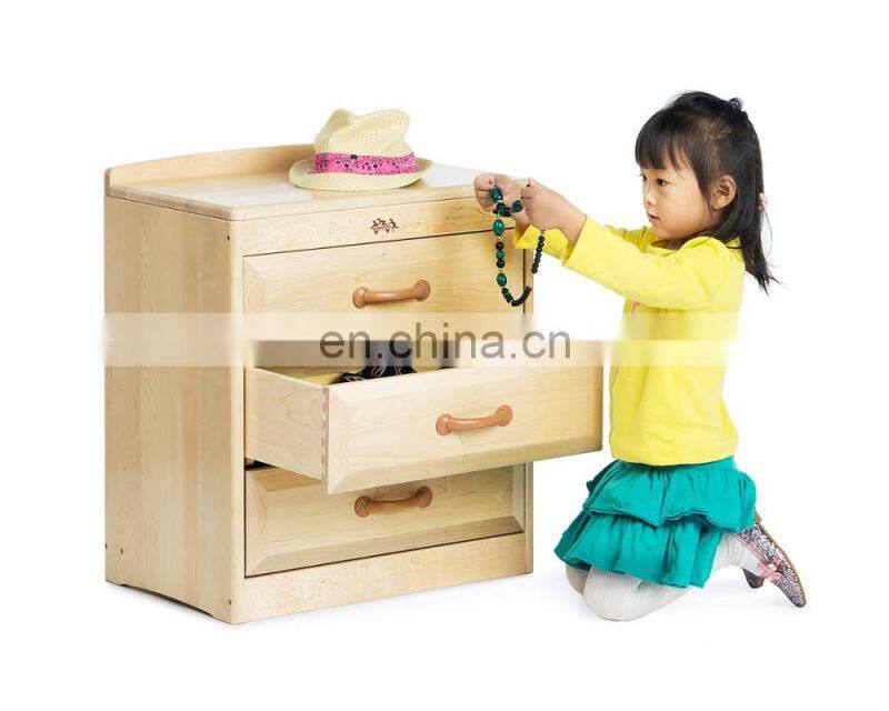 Top fashion super quality kids wooden children cabinet on sale
