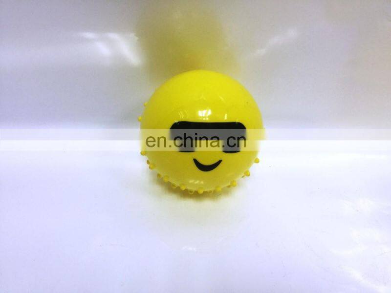 PVC material and promotional toy Emjoy ball