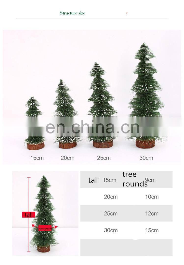 Mini Christmas Home Wedding Decoration pine tree
