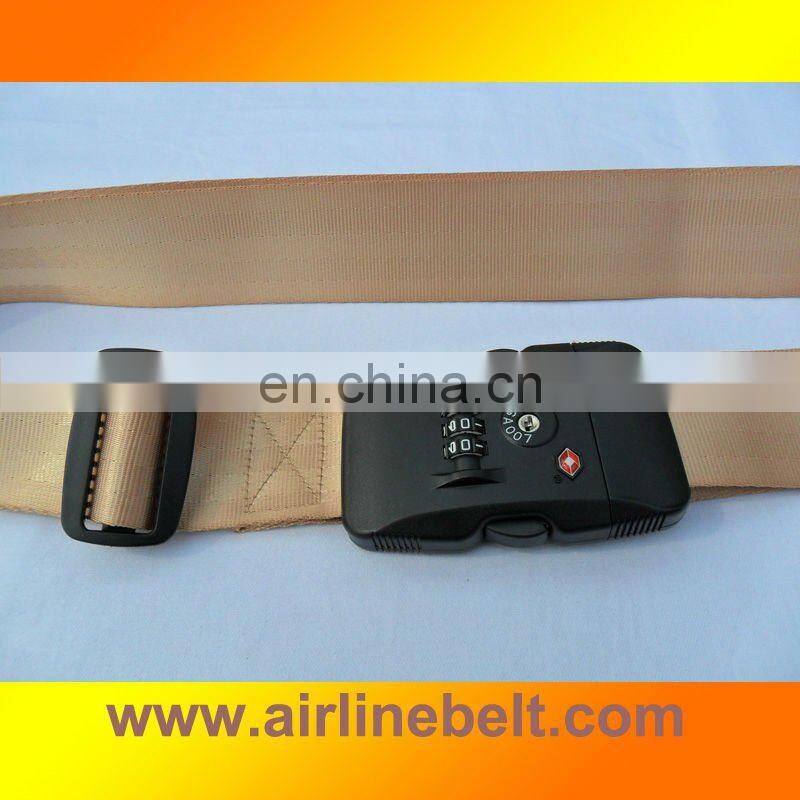 Airplane Seatbelt TSA luggage straps, luggage belt