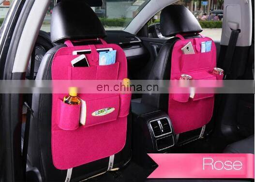 New Arrival Multi-Pocket Seat Back Storage Bag Car Back Seat Organizer