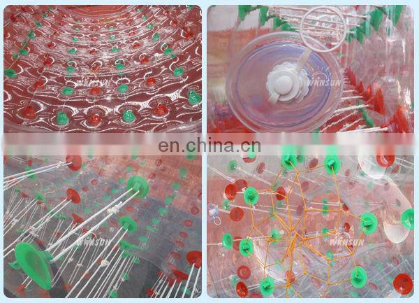 2015 walking inflatable water roller ball price for sale