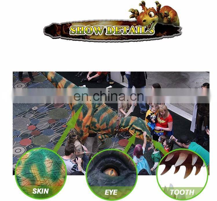 KAWAH Amusement Park Realistic Dinosaur Costume,Ride Dinosaur,Dinosaur Riding Costume