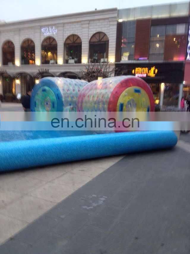 Rectangle Inflatable water pool with bubble ball/water ball pool/water pool