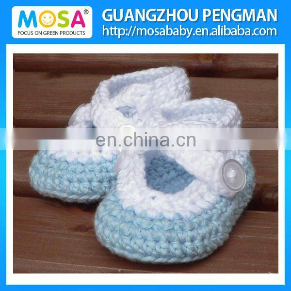 Wholesale Baby Girl Mary Jane's, baby booties, crochet shoes, Infant Girl Pink Rose Slippers