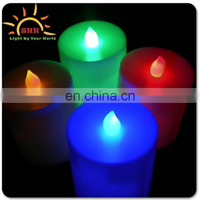Blinking LED Christmas Candle Bulb Decoration Kids High Quality Fashionable LED Candles Wax Wholesale