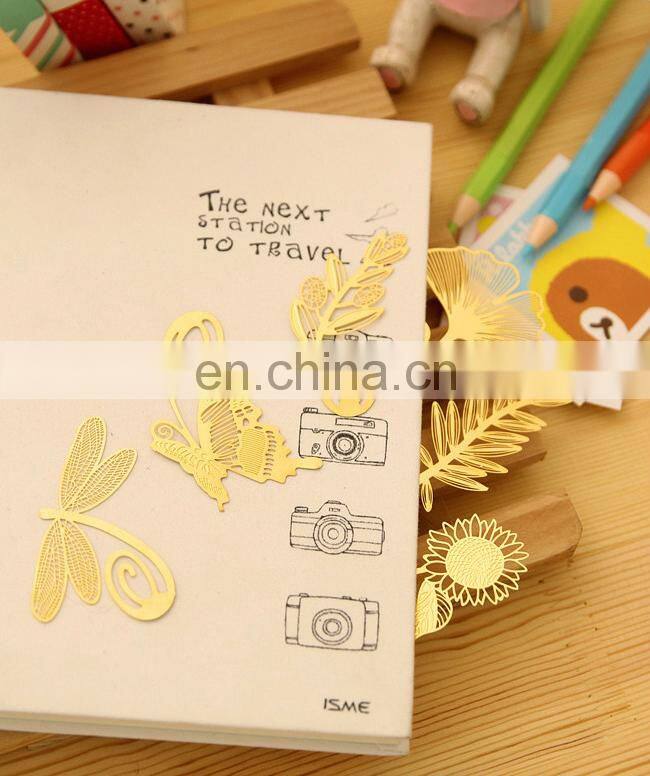 Manufacturer good quality fashion design metal bookmarker