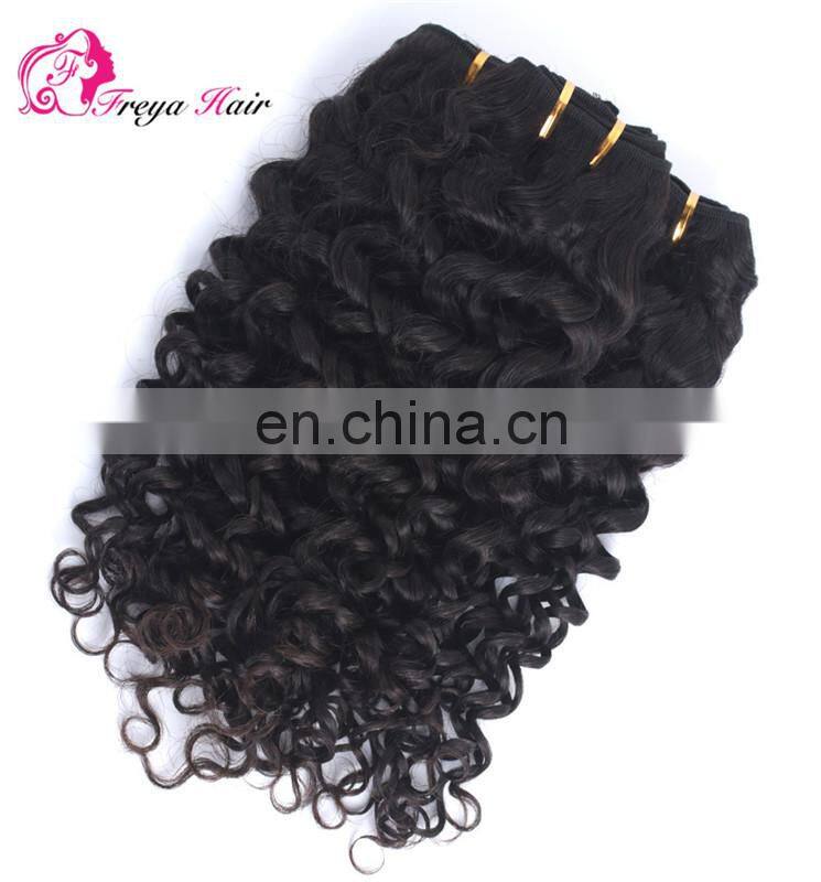 2017 hot sale deep curly 8A virgian brazilian hair bundles mink brazilian hair