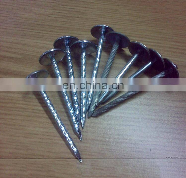 Good quality galvanized china corrugated roofing nails