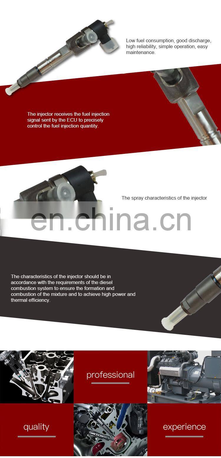 bosch common rail fuel injector 0445110629 0445110628 for JMC