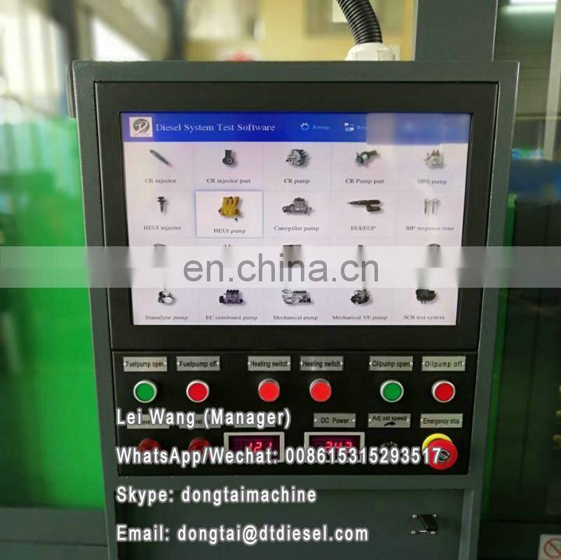 CR825 multi-function comprehensive common rail diesel injector test bench of high quality