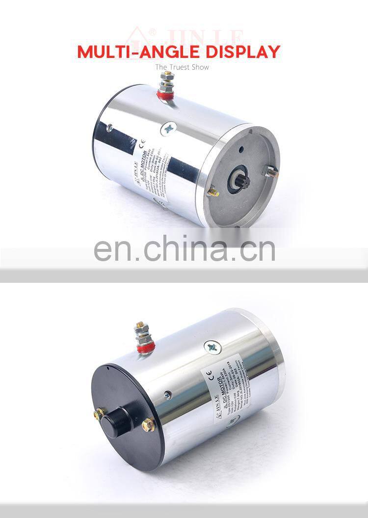 S3 intermittent work 12vdc pump motors 1.6kw