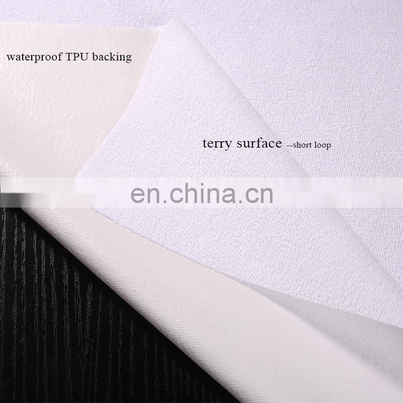 Waterproof Polyurethane Terry Laminated Fabric for Bedding