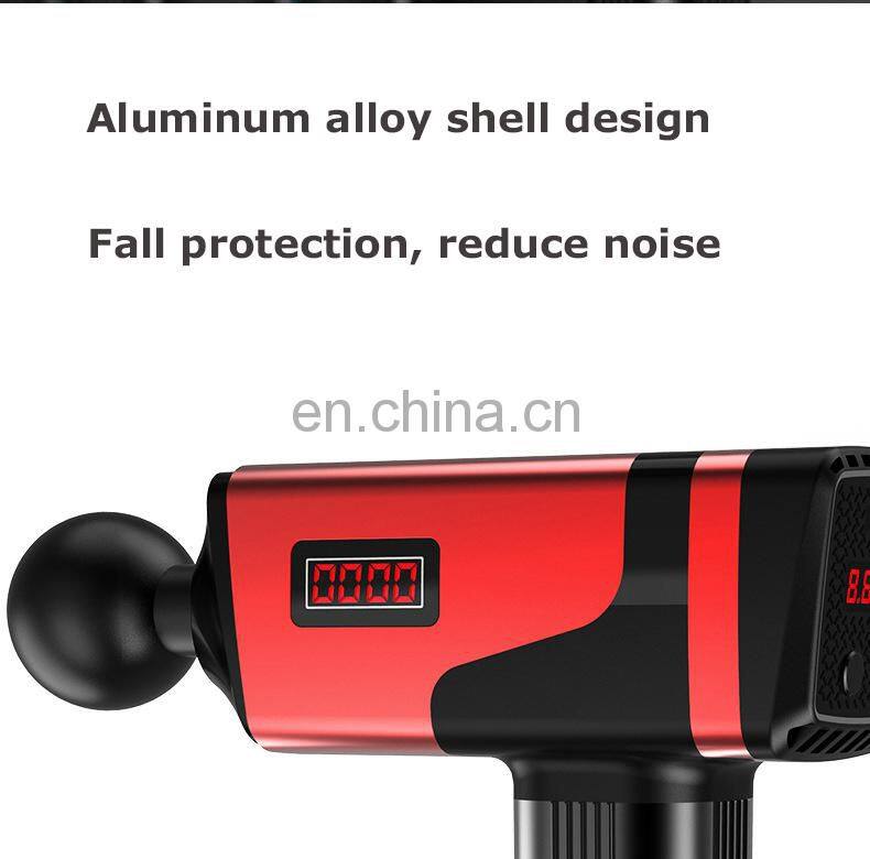 New Deep Tissue Vibration Massage Gun Body Massager Machine