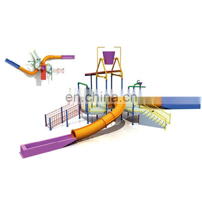 Family interactive water park item aqua house water house