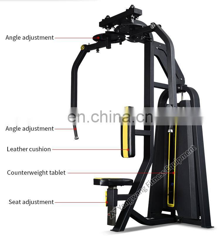 Professional hot sell strength machine YW-1727 Pearl Delt / Pec fly commercial machine for gym