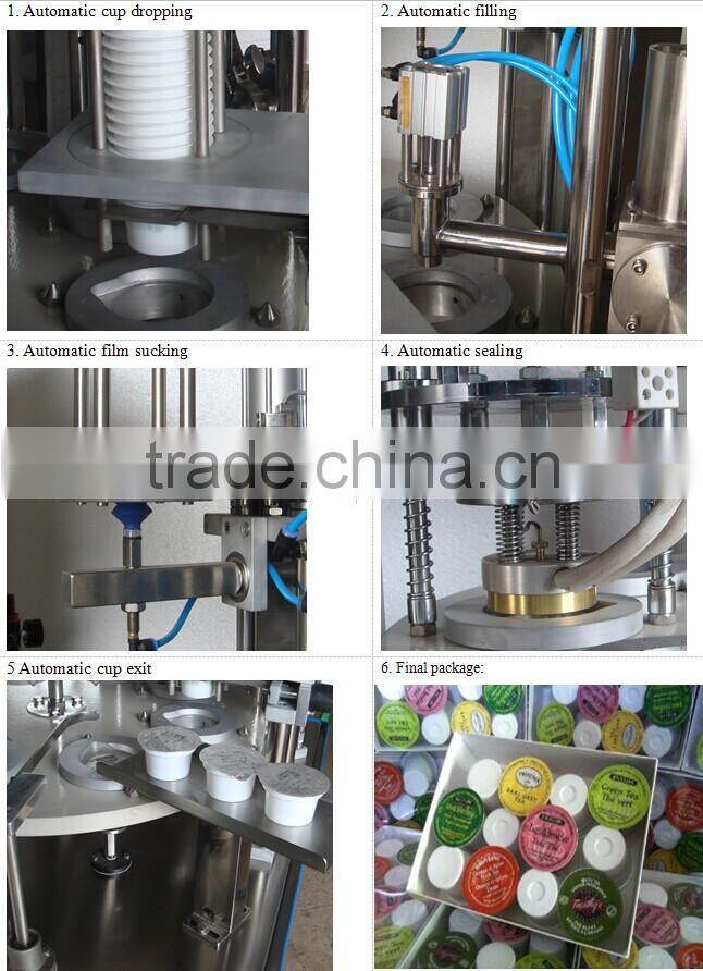 china suppliers cup fill seal machine for sale