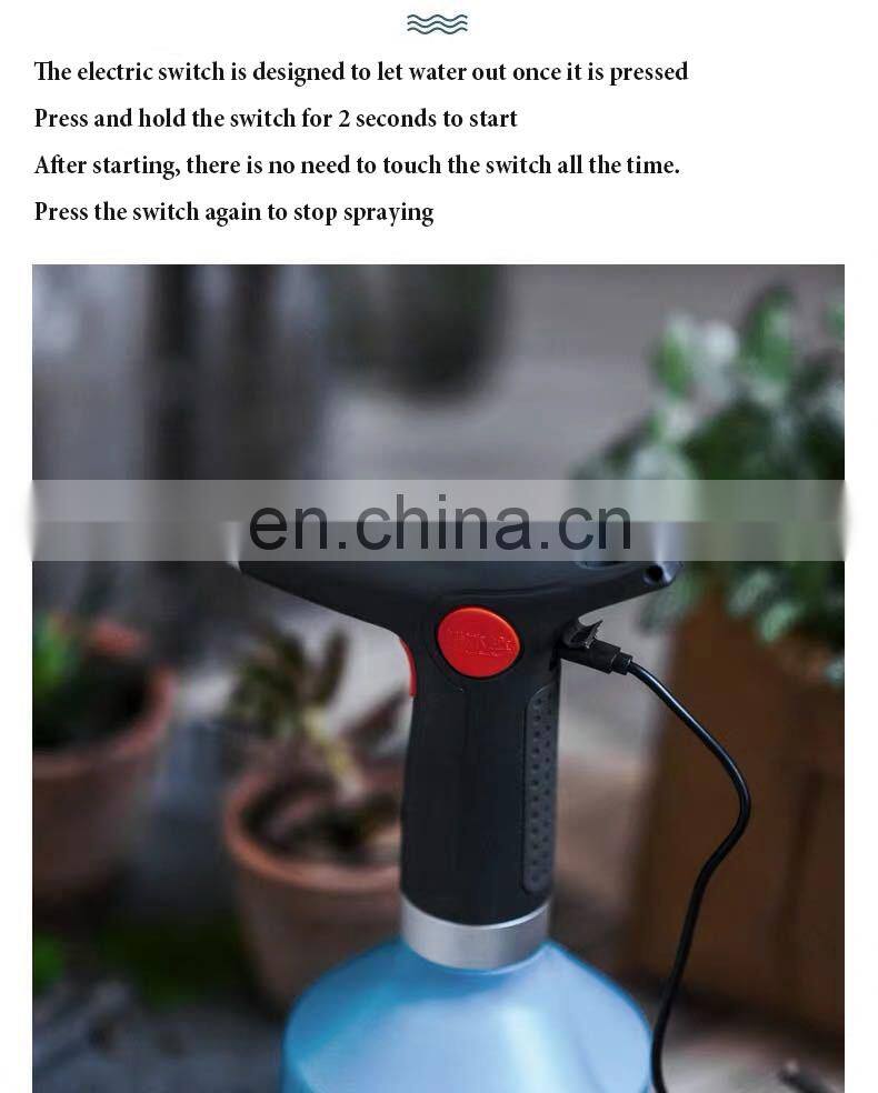Mini automatic electronic USB rechargeable plastic hot electric UV mist sprayer fog machine  agriculture water mist sprayer