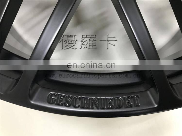 G class w463 B style forged steel material Black color wheels fit for G63 G65 G500 G55 G900 22 inches Automobile hub