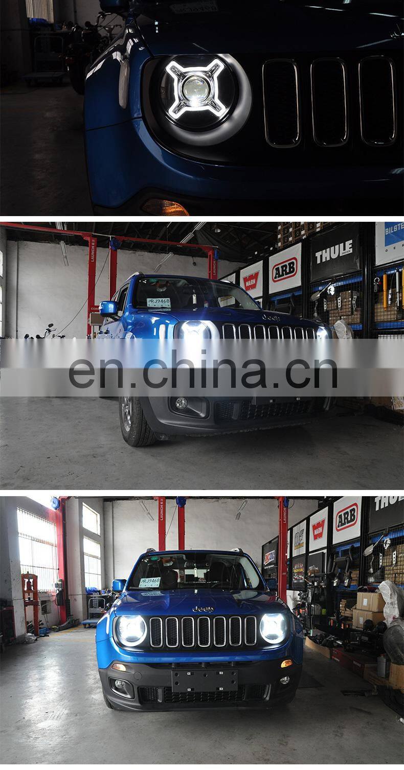 15-19 year Upgrade your original Halogen front lamp for Renegade into Xenon type brighter