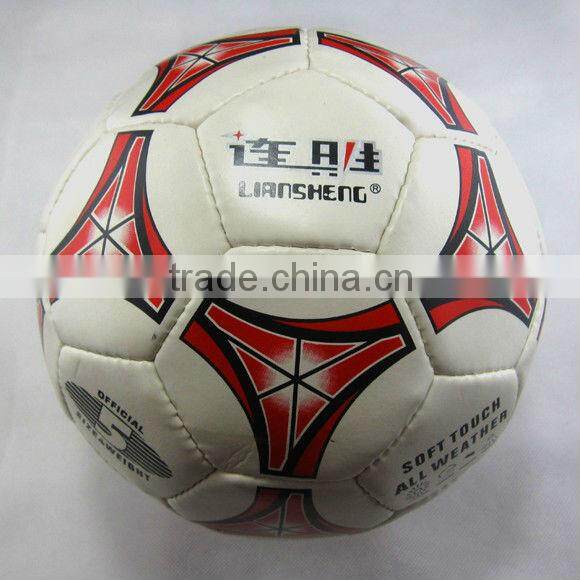 Deniz Cheap PU Leather Soccer Ball For Train And Entertainment Ball
