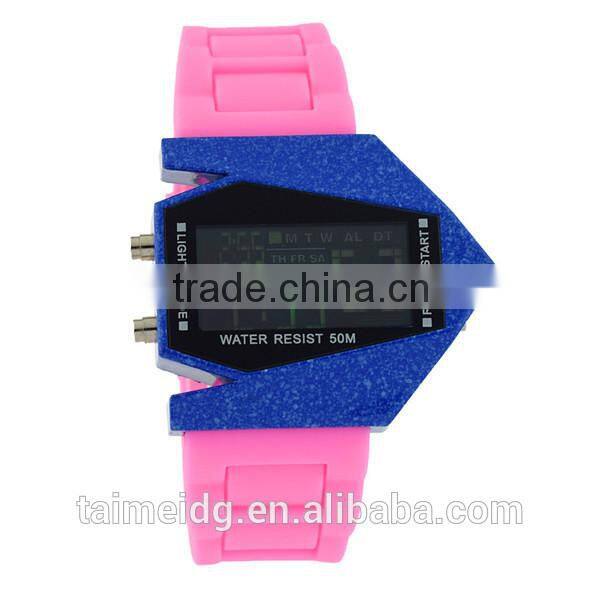 Excellent design digital aircraft watch