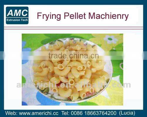 Frying pellet extrusion machine