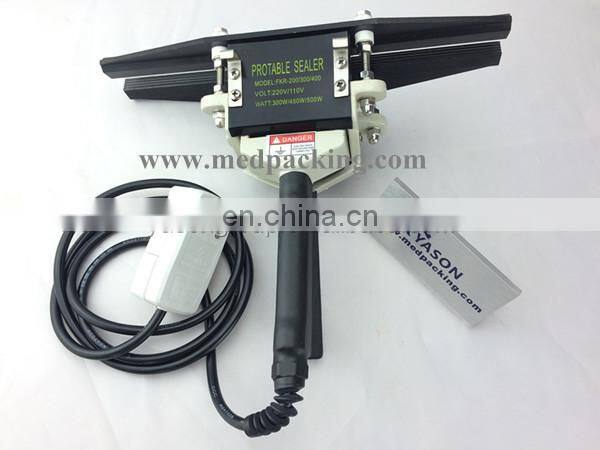 FKR-300 Hand Clamp Plastic Sealing Machine Kraft Paper Bag Sealing Machine