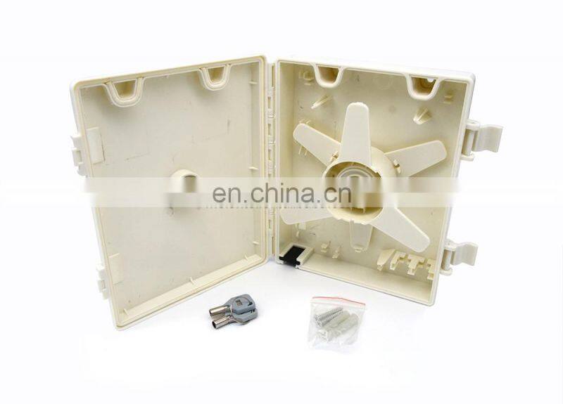 MT-1213 Plastic 2 core ATB FTTH access terminal fiber optic cable wire storage box for fiber optic cable