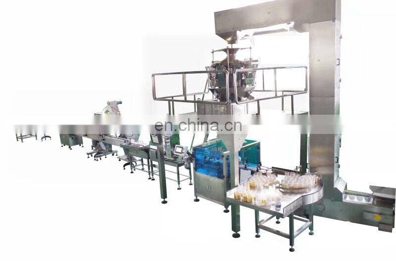 Automatic fudge candy jelly packing machine auto jelly candy weighing filling packaging equipment cheap price for sale