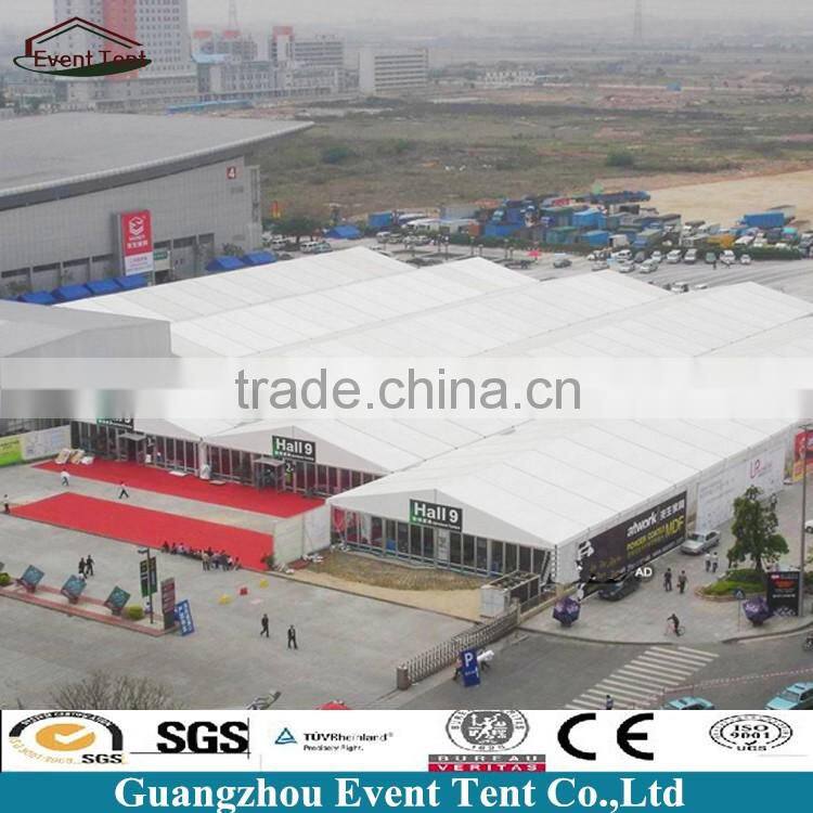 large aluminium frame pvc party tent with transparent windows