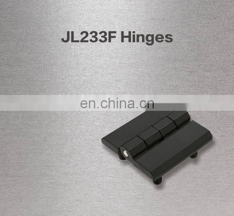 JL233F Factory Direct Selling Black Powder Coated ZDC Zinc Alloy Cabinet Door External Hinges