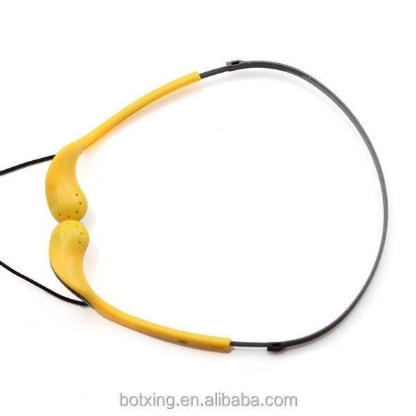 3.5mm wired in ear ultralight sport running headband headphone for mobile phone