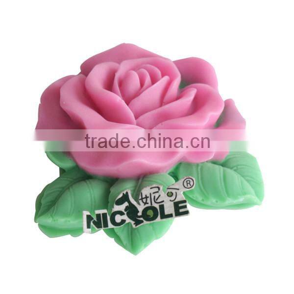Three Cavity Square Food Grade Silicone Mould For Soap Cake Chocolate Jelly Pudding Making