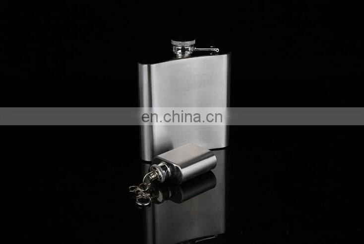 Custom Logo Different Capacity Male Alcohol Whisky Wine Pot Bottle Pocket Portable Stainless Steel Hip Flask