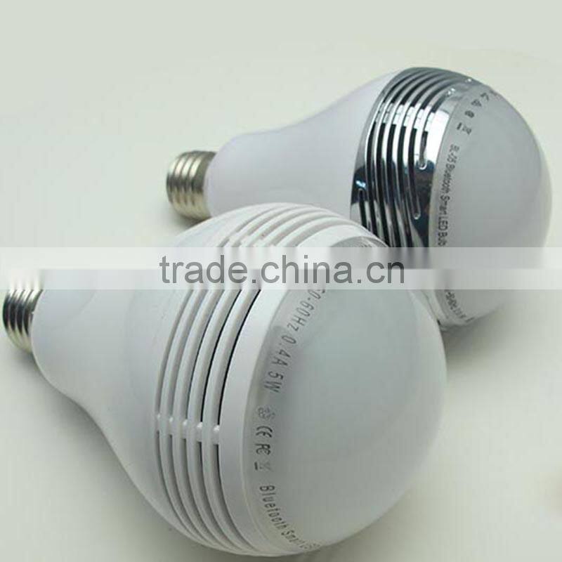 Hot sale 2016 bluetooth smart led bulb speaker