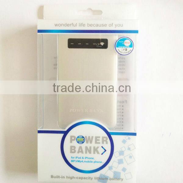 portable charger power bank 4000mAh with Intelligent protective chips