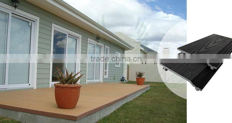 Outdoor decoration material wood plastic wall panel
