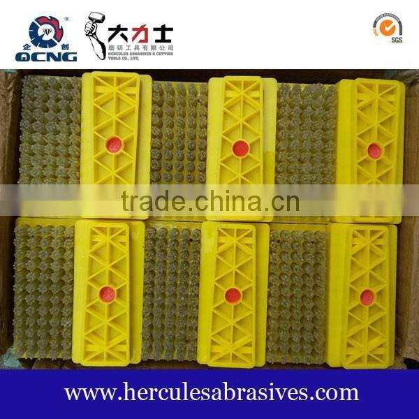 L140 diamond fickert abrasive brush for granite antique polishing