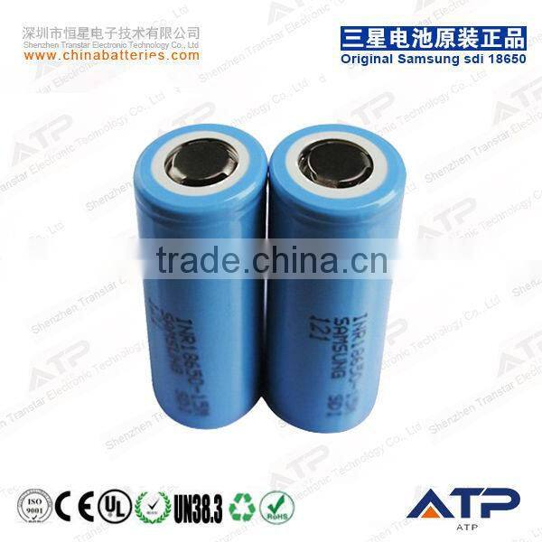 Samsung 3.6v 1500mah battery / Samsung INR18650-15M / 18650 15m