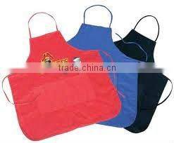 Reusable solid color apron